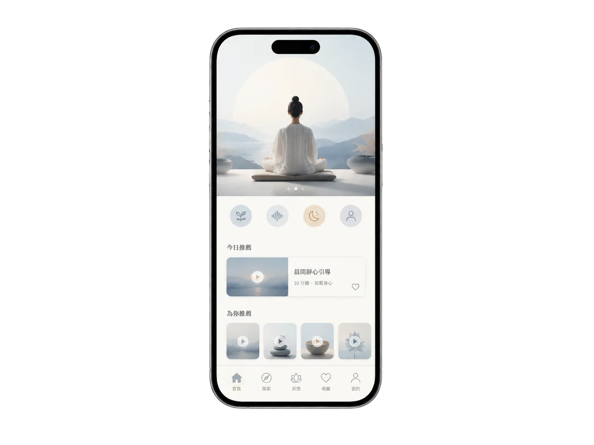 靜心冥想健康 App
